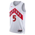 Immanuel Quickley #5 Toronto Raptors Weiß Association-Trikot