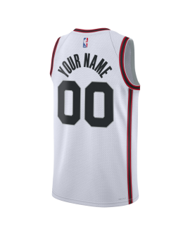 Personalisiertes Weiß City Edition-Trikot der Houston Rockets