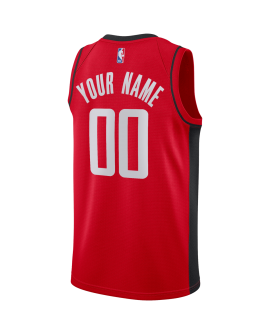 Personalisiertes Houston Rockets Red Icon Trikot