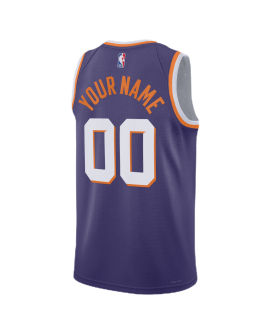 Personalisiertes Purple Icon Trikot der Phoenix Suns