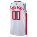 Personalisiertes Weiß Association-Trikot der Houston Rockets