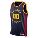Personalisiertes Golden State Warriors Navy City Edition-Trikot