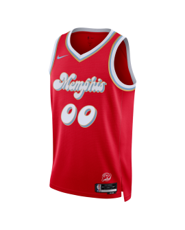 Personalisiertes Memphis Grizzlies Red City Edition-Trikot
