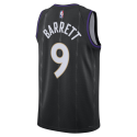 RJ Barrett #9 Toronto Raptors Schwarz City Edition-Trikot