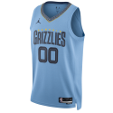 Personalisiertes Memphis Grizzlies Hellblaues Statement-Trikot