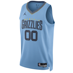 Personalisiertes Memphis Grizzlies Hellblaues Statement-Trikot