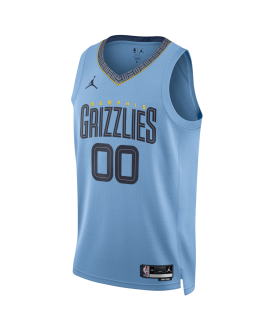 Personalisiertes Memphis Grizzlies Hellblaues Statement-Trikot
