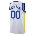 Personalisiertes Trikot der Golden State Warriors Weiß Association