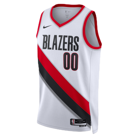 Personalisiertes Weiß Association-Trikot der Portland Trail Blazers