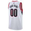 Personalisiertes Weiß Association-Trikot der Portland Trail Blazers