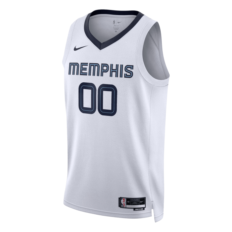 Personalisiertes Memphis Grizzlies Weiß Association-Trikot