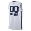 Personalisiertes Memphis Grizzlies Weiß Association-Trikot