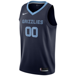 Personalisiertes Memphis Grizzlies Navy Icon Trikot