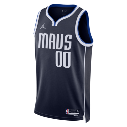 Benutzerdefiniertes personalisiertes Dallas Mavericks Navy Statement-Trikot