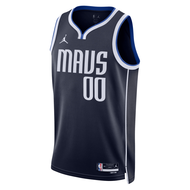 Benutzerdefiniertes personalisiertes Dallas Mavericks Navy Statement-Trikot