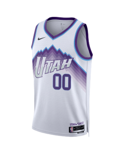 Personalisiertes Utah Jazz Weiß Association-Trikot