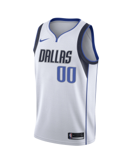 Personalisiertes Trikot der Dallas Mavericks Weiß Association