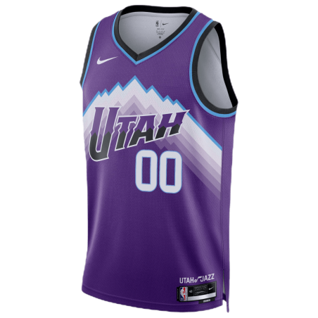 Personalisiertes Utah Jazz Purple Icon Trikot