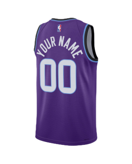 Personalisiertes Utah Jazz Purple Icon Trikot