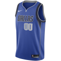 Benutzerdefiniertes Dallas Mavericks Blue Icon personalisiertes Trikot