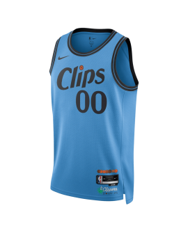 Personalisiertes LA Clippers Hellblaues City Edition-Trikot