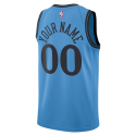 Personalisiertes LA Clippers Hellblaues City Edition-Trikot