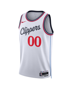 Personalisiertes weißes Association-Trikot der LA Clippers