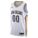 Personalisiertes New Orleans Pelicans Weiß Association-Trikot
