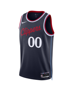 Personalisiertes LA Clippers Navy Icon-Trikot