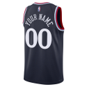 Personalisiertes LA Clippers Navy Icon-Trikot