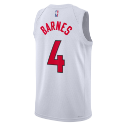 Scottie Barnes #4 Toronto Raptors Weißes Association-Trikot