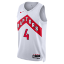 Scottie Barnes #4 Toronto Raptors Weißes Association-Trikot