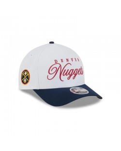 Denver Nuggets 2025 M-Crown Draft 9FORTY Snapback-Mütze mit A-Rahmen