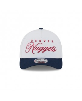 Denver Nuggets 2025 M-Crown Draft 9FORTY Snapback-Mütze mit A-Rahmen