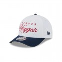 Denver Nuggets 2025 M-Crown Draft 9FORTY Snapback-Mütze mit A-Rahmen