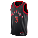 Brandon Ingram #3 Toronto Raptors Schwarzes Statement-Trikot