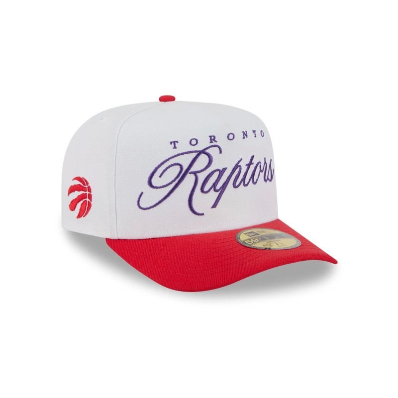 Toronto Raptors 2025 Draft 59FIFTY Taillierte Mütze mit A-Rahmen
