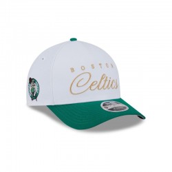 Boston Celtics 2025 M-Crown 9FORTY Draft Snapback-Mütze mit A-Rahmen