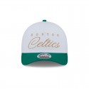 Boston Celtics 2025 M-Crown 9FORTY Draft Snapback-Mütze mit A-Rahmen