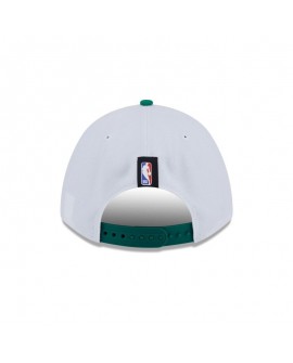 Boston Celtics 2025 M-Crown 9FORTY Draft Snapback-Mütze mit A-Rahmen