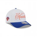 New York Knicks 9FORTY M-Crown Draft 2025 Snapback-Mütze mit A-Crown-Rahmen