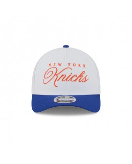 New York Knicks 9FORTY M-Crown Draft 2025 Snapback-Mütze mit A-Crown-Rahmen