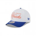 New York Knicks 9FORTY M-Crown Draft 2025 Snapback-Mütze mit A-Crown-Rahmen
