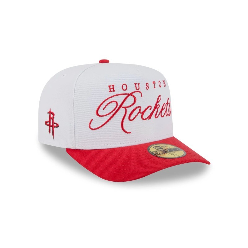 Houston Rockets 2025 59FIFTY Draft A-Frame Taillierte Mütze