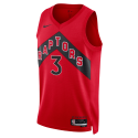 Brandon Ingram #3 Toronto Raptors Rotes Icon-Trikot