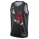Scottie Barnes #4 Toronto Raptors Schwarz City Edition-Trikot