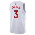 Brandon Ingram #3 Toronto Raptors Weiß Association Trikot