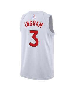 Brandon Ingram #3 Toronto Raptors Weiß Association Trikot