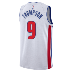 Ausar Thompson #9 Detroit Pistons Weiß Association-Trikot