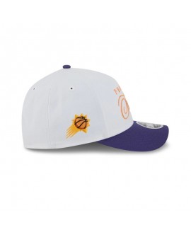 Phoenix Suns 2025 M-Crown Draft 9FORTY Snapback-Mütze mit A-Rahmen